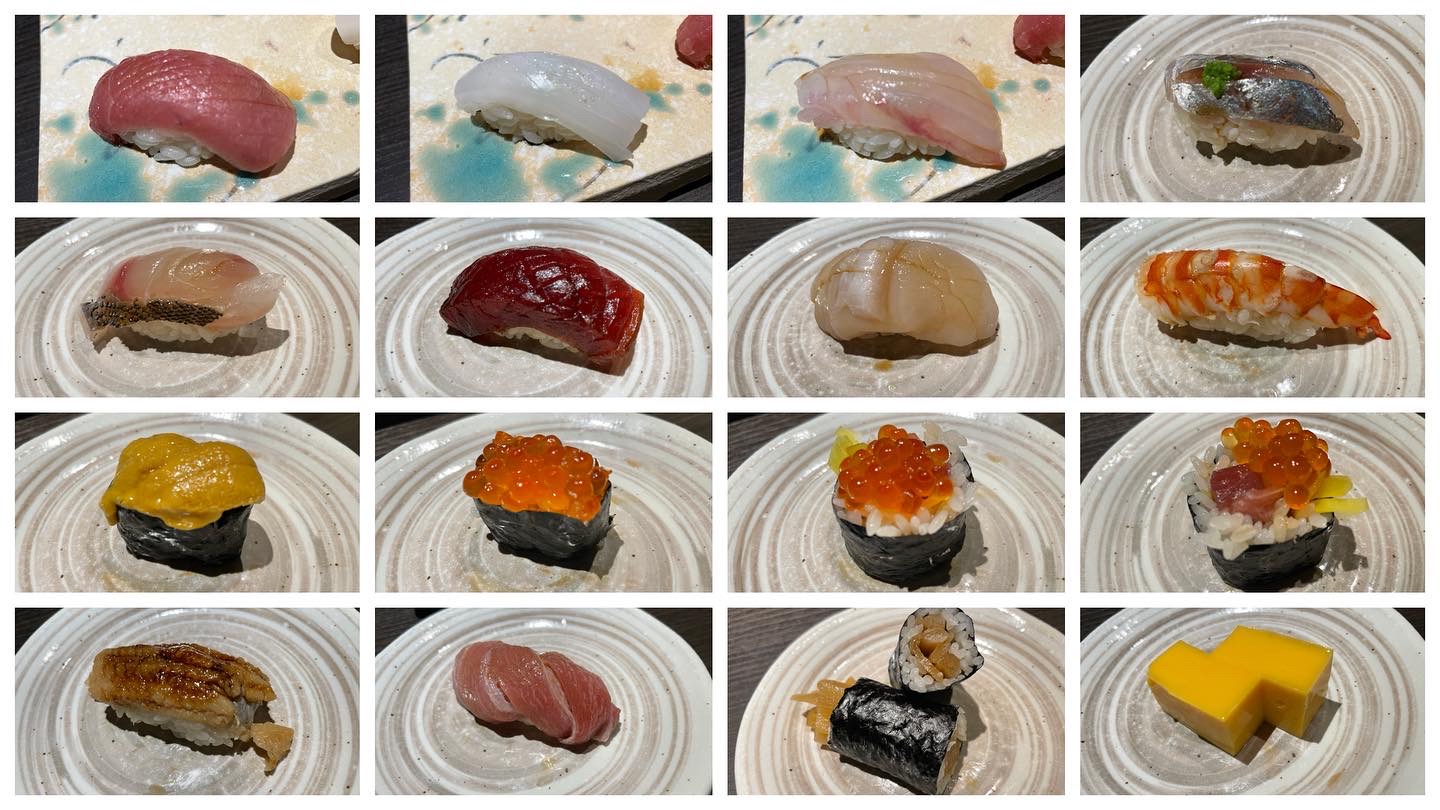 博多鮨栞庵やましろ再訪[博多駅前で本格江戸前鮨を頂けるお店]